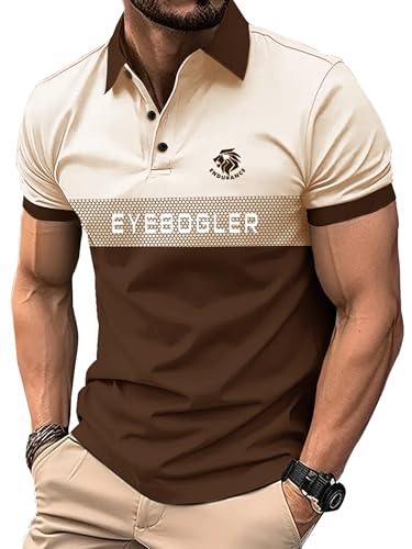 Image of Noble Monk Men's Regular Fit Polo T Shirt |Half Sleeves |Collar Tshirts T Shirt | Casual Tshirt