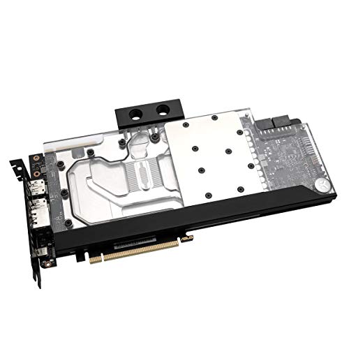 EKWB EK-FC Classic Strix RTX 2080 Ti RGB GPU Waterblock, Nickel/Plexi