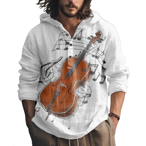 Long Sleeve Shirts for Men Fishing Workout Golf Henly Sweatshirt SunY2K Funny Shirts Casual Oversized Hoodie
