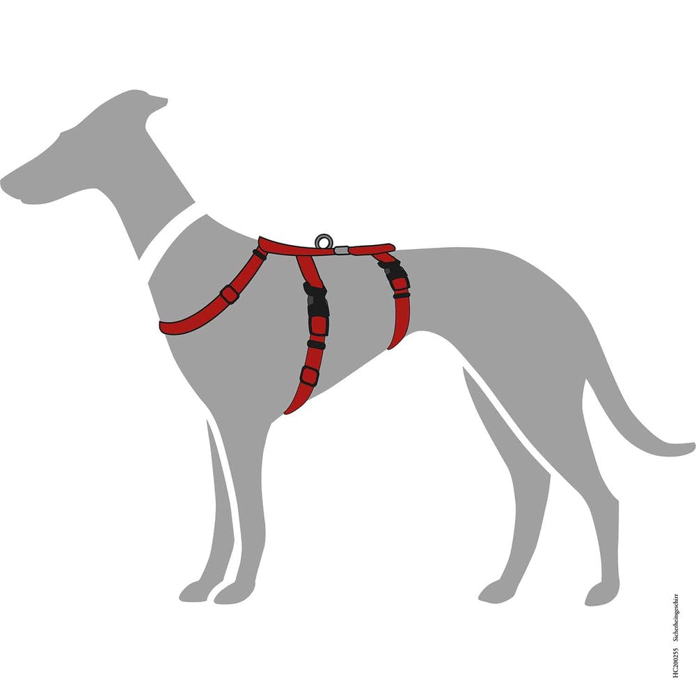 Hunter Vario Rapid - Imbracatura anti-panico per cani in nylon aderente, resistente agli strappi