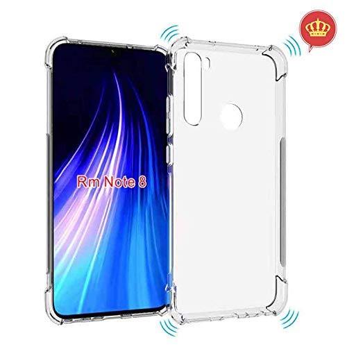 Kit Capa Antishock + Película 5D Nano Blindada + Película Câmera Xiaomi Redmi Note 8