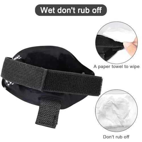 FARLIONA Motorcycle Motorbike Shift Pad, Shoe Boot Protector Cover, Useful Rubber Gear Shifter Accessories for Men Women, Black, Medium