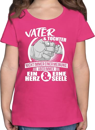 T-Shirt Mädchen - Partner-Look Familie Kind - Papa und Tochter...