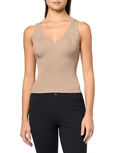 Sweater sans manches GUESS Eden aux finitions haute couture pour femme