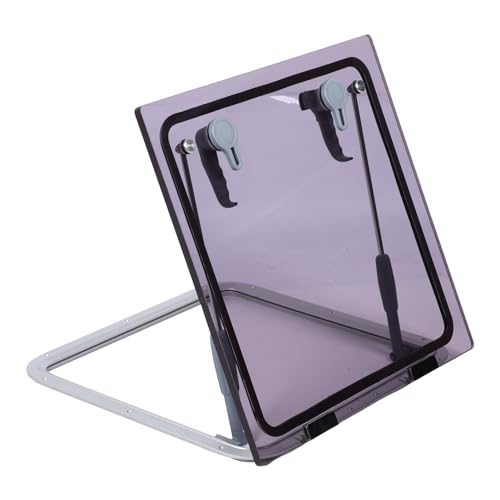 Ausla Lucernario per Yacht, Lega di Alluminio Resistente, oblò Resistente Ai Raggi , 22 X 22 Pollici per Barche e