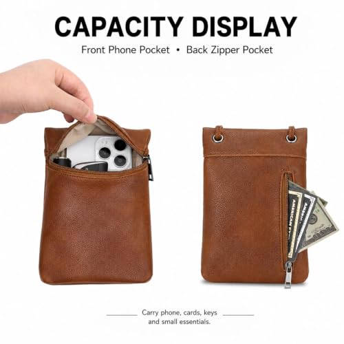 Image of Small Crossbody Women Cell Phone Purse Wallet Bag With Shoulder Strap