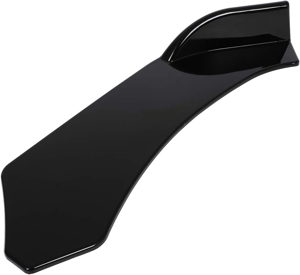 OCPTY 3PCS PP Car Front Bumper Spoiler Lip fit for Universal