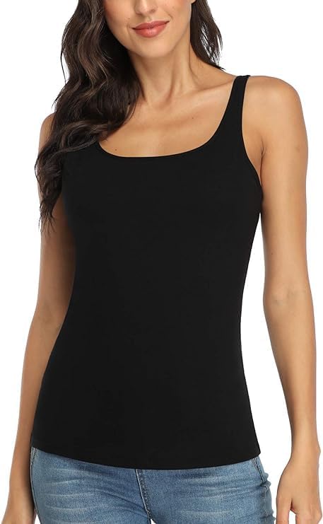jalodari Women's Sando Tops Innerwear Sleeveless Tank Top Cotton Round Neck Gym and Workout Spaghetti Tops-picture-42