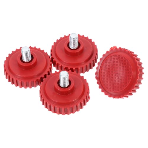 MUSISALY 4pcs Sturdy Plastic Foot Brackets for Electronic Scale Non-Slip Base Pads for Accurate Stable Weighing Easy to Install for Kitchen/Bathroom Scales