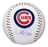 Wilson Contreras Chicago Cubs Signed Autographed Rawlings Official Major League Logo Baseball COA with Display Holder