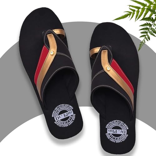 Image of DR PLUS Women's Black Flip Flop
