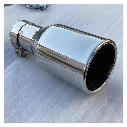 Tuyaux d'échappement voiture en acier inoxydable 63-101mm pour modification universelle