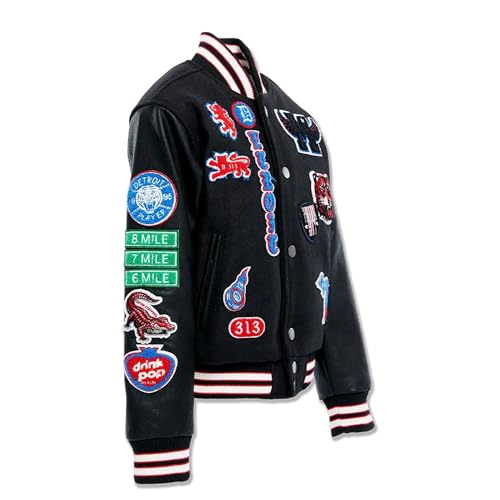 Jordan Craig Boys Motown Varsity Jacket (Piston)2