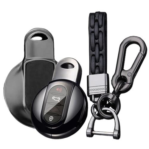 KUNIO BMW専用 ミニ 4ボタン キーケース キーカバー キーホルダー 本革 合金 シリコン MINIに対応 ミニ クーパー クーパーS クロスオーバー カントリーマ クラブマン Fシリーズ F54 F55 F56 F57 F60 2013-2021