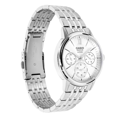 Image of Casio Enticer Men BMS-300D-7AVDF Analog Silver Watch Men (A2542)