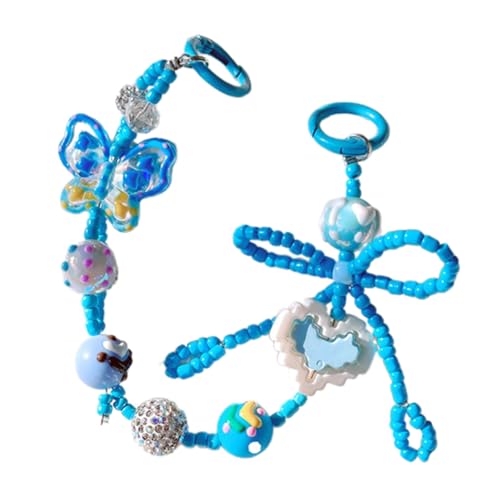 Stringa Colorata con Perline per CINGOLA CRINCILE Crystal Lanyard Castino Multiuso per Borse Smartphone Donne Ogni Giorno Decorazione della Fotocamera