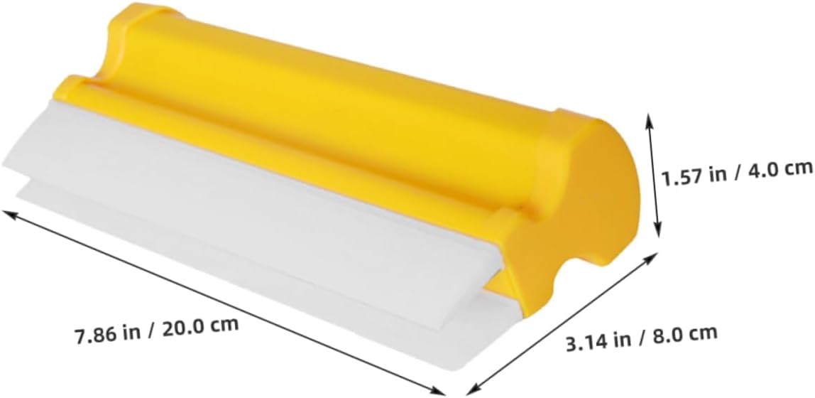 Generic Slip Double Row Squeegee for Car and Shower Efficient Cleaning Tool for Windshield Windows and Mirrors Vibrant Design Easy to Use