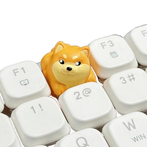 Tecla de resina artesanal de perro 3D, el accesorio ideal para tu teclado mecánico gamer 7