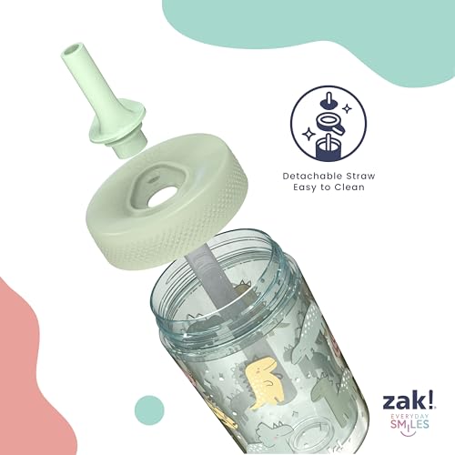 Image of Zak Designs Fairy and Rainbow Capri 9oz Leak-Proof Toddler Cups, 2-Pack