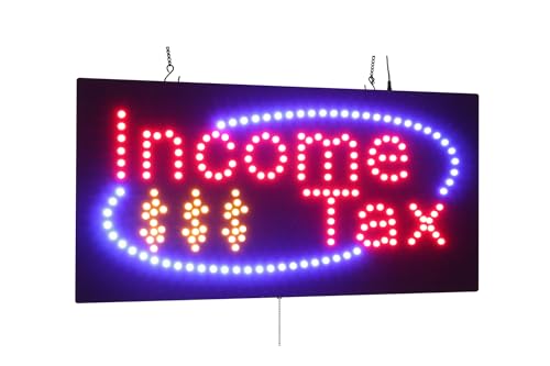LED Neon Open Sign pour vitrine de boutique et décoration de bureau de comptabilité