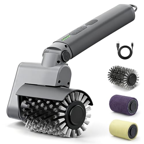Lenzhan 3-in-1 Electric Grill Brush