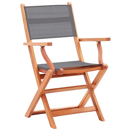 Chaise de jardin pliante en bois d'eucalyptus pour optimiser l'espace