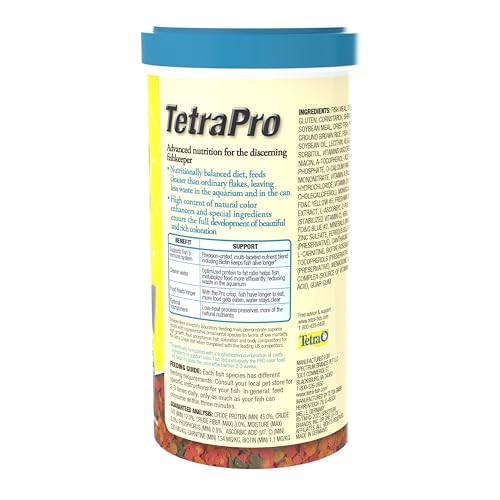 TetraPro Tropical Color Crisps, Fish Food With Natural Color Enhancers, Tropical Fish Food, 7.41 Ounces - Image 4