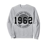 1962 The Man Myth Legend Vintage Men Funny 60e Anniversaire Sweatshirt