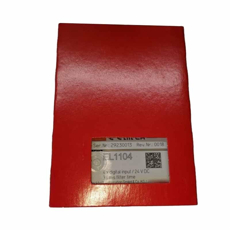 NURII Terminal Module, EL1104, Terminal 4-Channel Digital Input 24 V DC 3 Ms 2-/3-Wire Connection