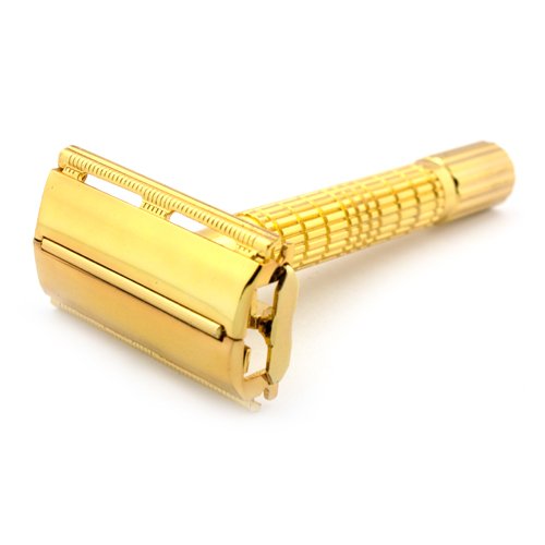 Amazon.com: Timor Butterfly Gold Plated Safety Razor : Beauty ...
