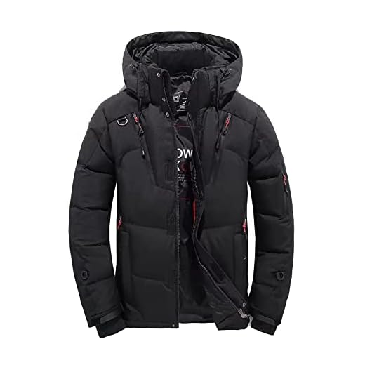 Casaco masculino de inverno, jaqueta acolchoada espessa e quente com capuz, jaqueta acolchoada leve para uso ao ar livre