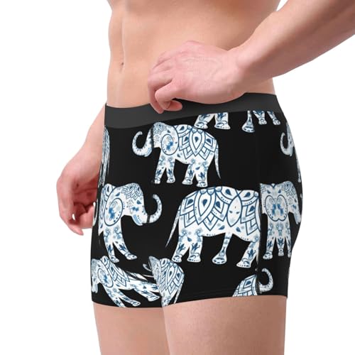 Elephant Boxer Briefs, Moisture Wicking & Breathable,Underwear for Men4