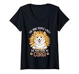 Photo Gallery donna cane gallese corgi divertente pembroke corgi maglietta con collo a v Photo Gallery donna cane gallese corgi divertente pembroke corgi maglietta con collo a v
