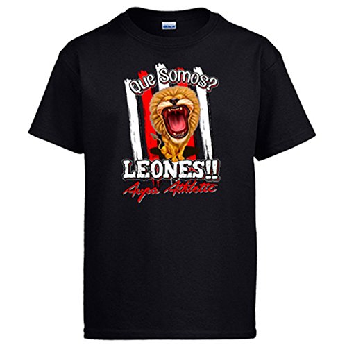 Camiseta qué Somos Leones del Athletic   Negro, XXL