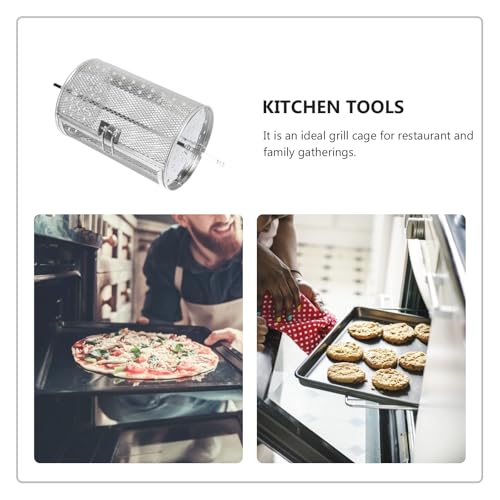 Cage de cuisson grillée Yardenfun anti-adhérence inox