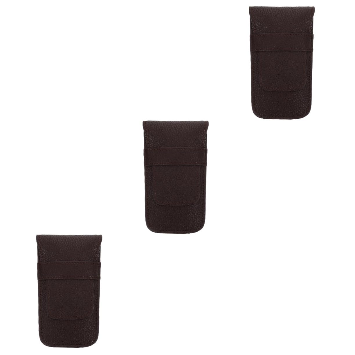 SOIMISS 3St Aufbewahrungstasche ansehen uhr set uhrenset schmuckschatulle schmuck etui Uhrenbox draussen einzelnes Uhrenetui Herrenuhren Aufbewahrungstasche für Schmuck Uhren-Reiseetui Pu