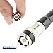 CB Antenna Long Range 27MHz Magnetic Base Radio Antenna with PL-259 BNC Male Connector for Cobra Midland Uniden Maxon President Vehicle Car Truck Mobile Handheld CB Radio Police Scanner