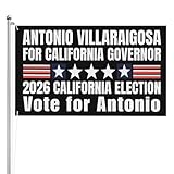 4x6 Antonio Villaraigosa for Governor Flags Double Sided 3-Layers Vote for Antonio Villaraigosa Flag for Outside Garden Lawn Yard Signs Large Decoration