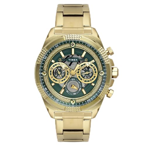 Image of TIMEX Analog Watch for Man with Round Dial & Water Resistant Men's Wrist Watches