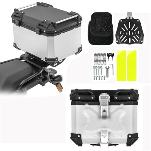 Caissons de protection premium en aluminium Silver X Box pour moto VOGE
