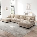 [Raffinato ed elegante] Realizzati in morbido, resistente e straordinariamente elegante tessuto ciniglia vintage, i braccioli imbottiti squisitamente arrotondati conferiranno un tocco unico ed elegante al tuo soggiorno. Dotati di imbottitura di alta qualità, i braccioli non solo offrono un comodo supporto per le braccia, ma fungono anche da poggiatesta ergonomici, offrendo una curvatura e un supporto ottimali durante il relax.
