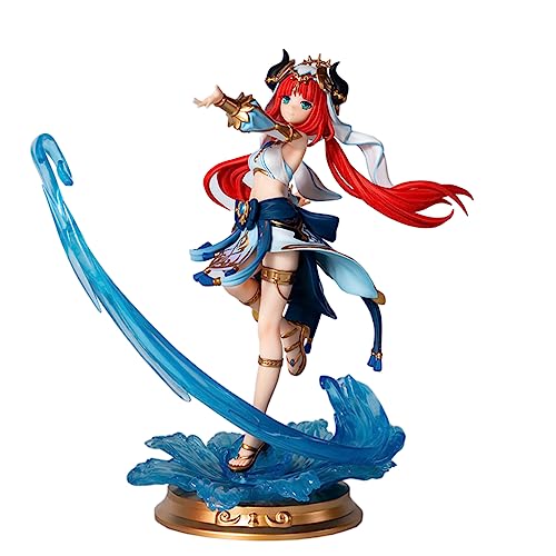 RZAHUAHU G-I Nilou 1/7 Figure PVC 27CM Anime Game Sumeru Character Desktop Ornaments Gift