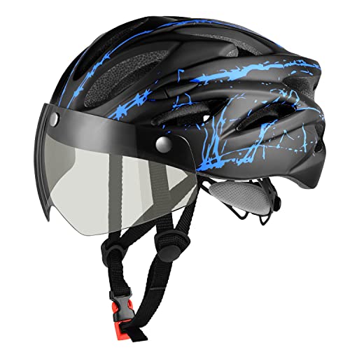 image for toptry Adult Bike Helmet,Lightweight Bicycle Helmet with Detachable Ma