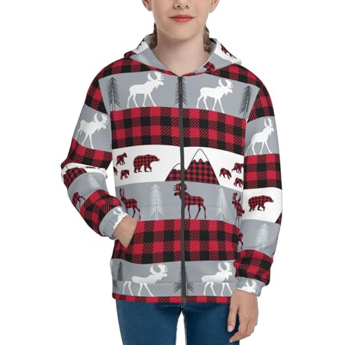 Butterfly In Blossoms Zen Kid Hoodies Boys Zip Up Sweatshirts Girls Pullover with Pocket3