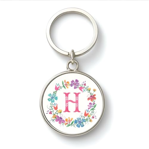 Image of magical gifts MG | Premium Alphabet & Initial Metal Keychain for Bags & Keys | Double-Sided | Personalized Initial Charm Keyring | Heavy-Duty Metal | Perfect for Gifting & Daily Use