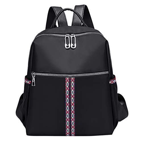Review de Bolso rosa mano que Puedes comprar On-line. 35 KIM88 Mochila para Mujer Oxford antirrobo, Informal, para Viajes, Escuela, Bolso de Hombro, Gran Capacidad, para computadora o Estudiante, Negro, Talla única