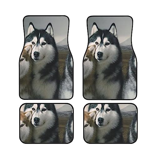 Tapis de sol voiture Husky BAFAFA lot de 4 pour protection auto