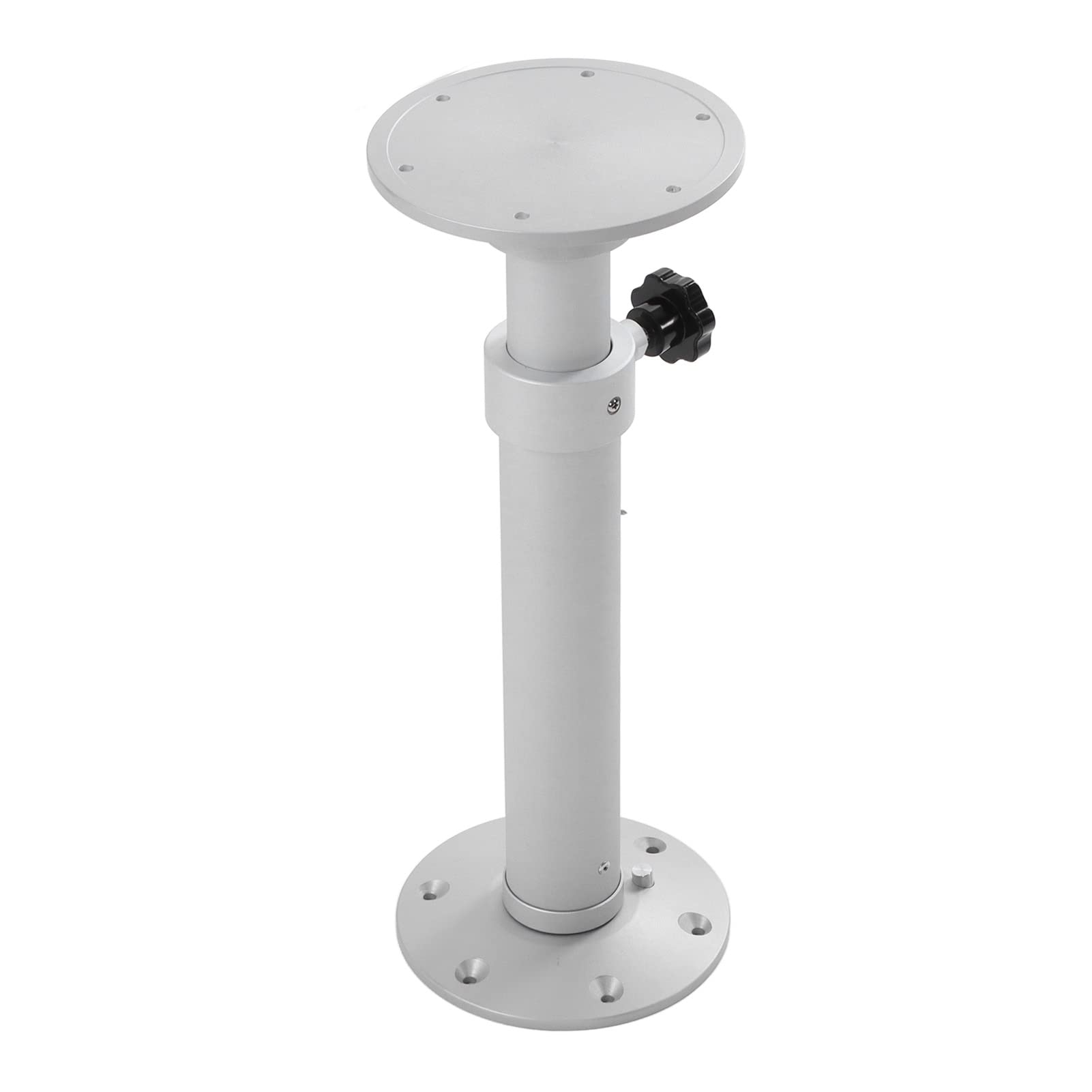 Support de table pour camping-car, pied de table réglable en alliage d'aluminium amovible 445-685mm pour balcons pour bateaux pour camping-car