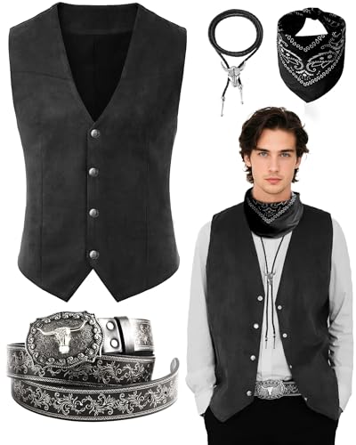 PARTTELY Western Cowboy Outfit Image