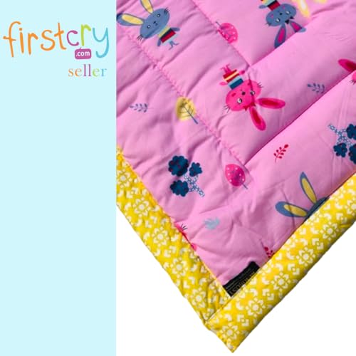 Image of Bedding Mattress for Cotton, Baby Sleeping Bed Set Godari Baby Cradle |Sleeping Mat |Multi Purpose Cushioned Bed |Baby Bed for 0 to 2 Years.